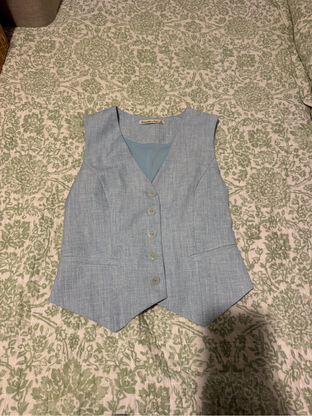 Abercrombie & Fitch Light Blue Blazer